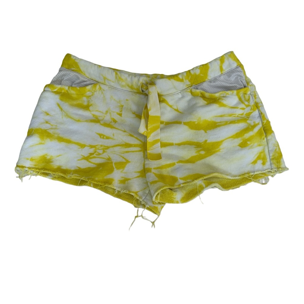 ALALA Yellow Tie-dye The Notch Shorts L